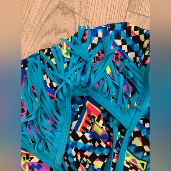 Justice girl’s swimsuit size 12 - Picture 5 of 6